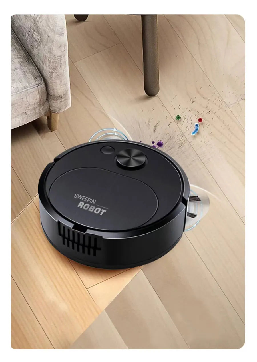NEW USB Sweeping Robot Vacuum Cleaner Mopping 3 In 1 Smart Wireless 1500Pa Dragging Cleaning Sweep Floor for Home Office