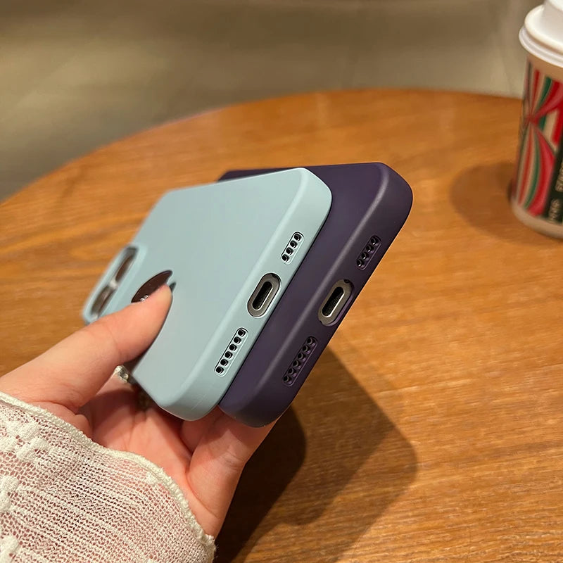 For Magsafe Magnetic Solid Color Liquid Silicone Phone Case For iPhone 16 Pro Max 14 11 12 13 15 Pro Max Mini Bumper Back Cover