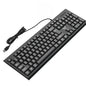 104 Keys Wired Keyboard RGB Colorful Gaming Keyboard Mechanical Feel keyboard Standard Keyboard for Windows Laptop Computer