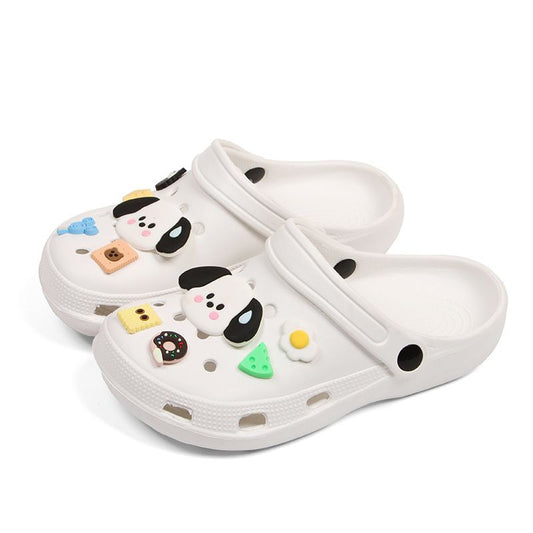 Free Shipping Summer Outdoor Wear anti Slip and Poop like Driving Slippers Dual-Use Sports and Leisure Baotou Beach Sandals Merit